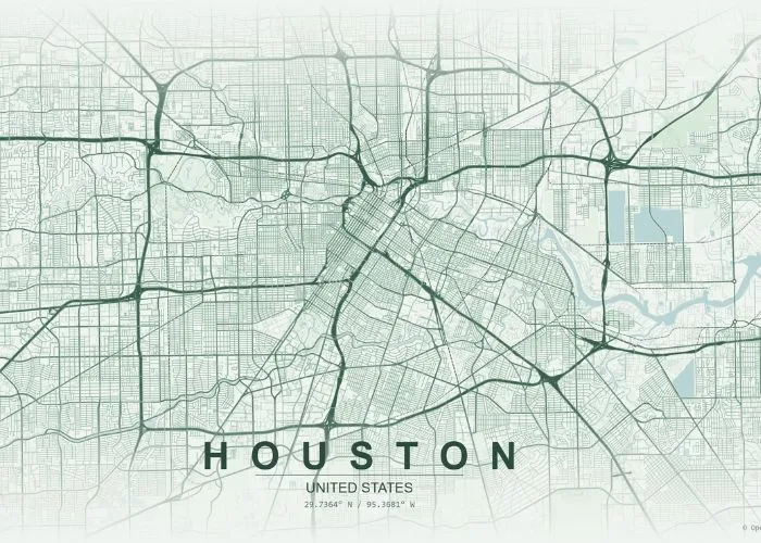 Seattle WA street map — Digital Rhodium SEO coverage area