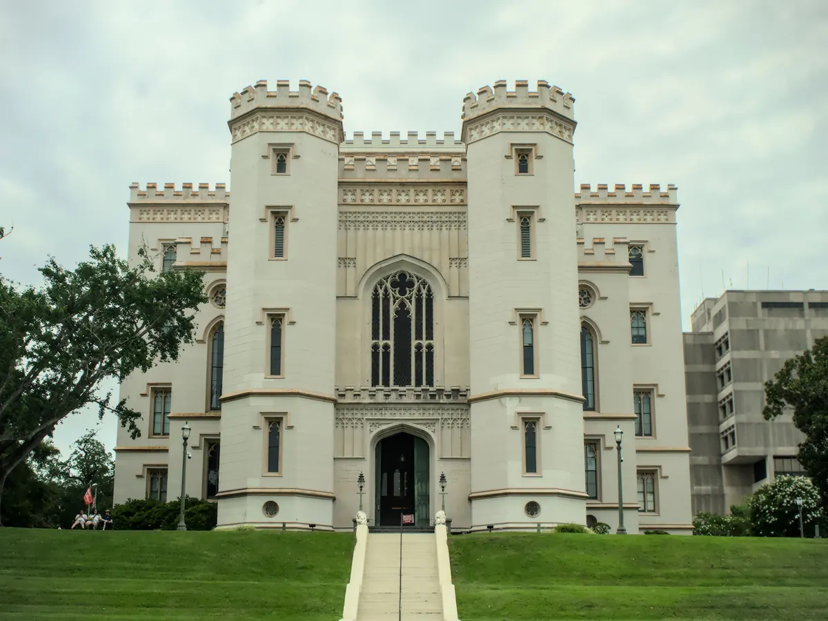 Old Louisiana State Capitol in Baton Rouge